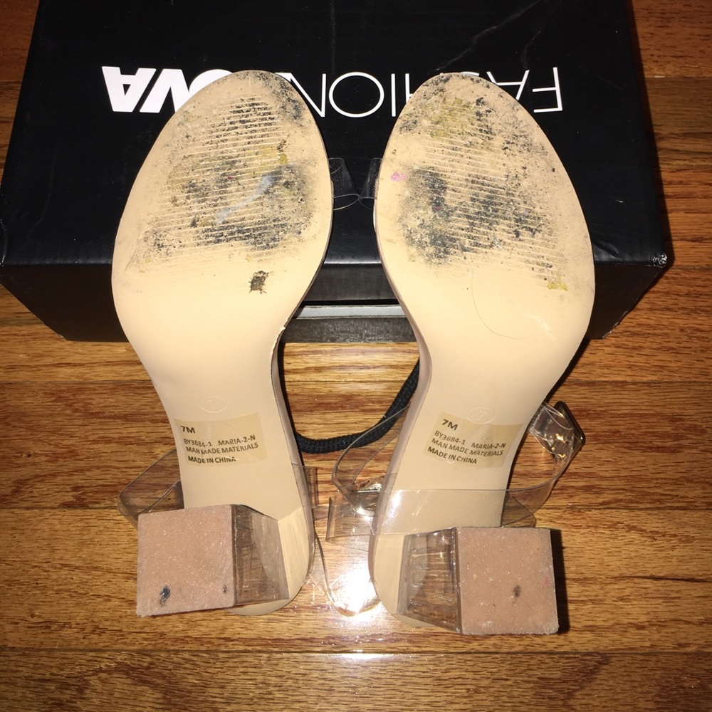 Fashion Nova -The Glass Slipper - Transparent - Picture 8 of 8